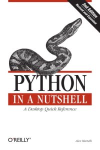 cover of the book Python in a Nutshell