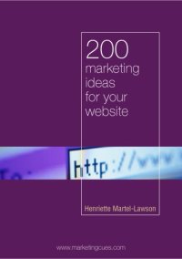 cover of the book 200 marketing ideas for your website