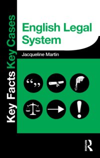 cover of the book Key facts key cases: the English legal system