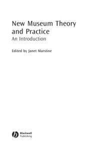 cover of the book New museum theory and practice: an introduction