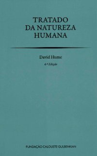 cover of the book Tratado da natureza humana