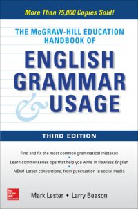 cover of the book McGraw-Hill Education Handbook of English Grammar & Usage