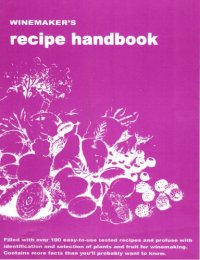 cover of the book Winemaker's recipe handbook