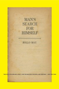 cover of the book Man's Search for Himself