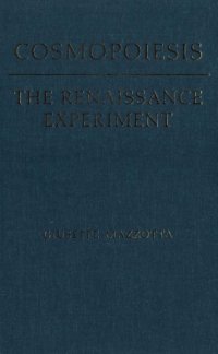 cover of the book Cosmopoiesis the Renaissance experiment