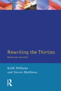 cover of the book Rewriting the Thirties