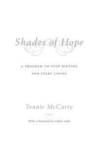 cover of the book Shades of hope: how to treat your addiction to food