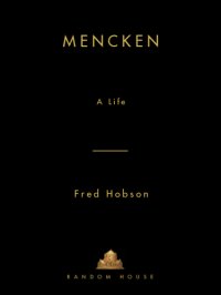 cover of the book Mencken: a life