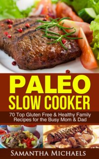 cover of the book PALEO SLOW COOKER: 70 top gluten free & healthy family recipes for the busy mom & dad