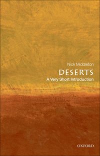 cover of the book Deserts: a Very Short Introduction