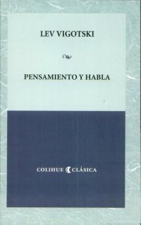 cover of the book Pensamiento y habla