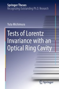 cover of the book Tests of Lorentz Invariance with an Optical Ring Cavity