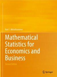 cover of the book Mathematical statistics for economics and business