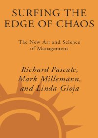 cover of the book Surfing the edge of chaos: the laws of nature and the new laws of business