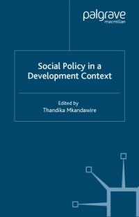 cover of the book Social policy in a development context