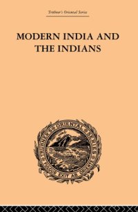 cover of the book Modern India and the Indians