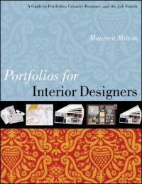 cover of the book Portfolios for interior designers: a guide to portfolios, creative resumes, and the job search