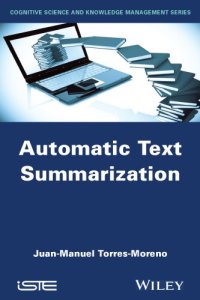 cover of the book Automatic Text Summarization