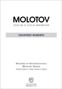 cover of the book Molotov: Stalin's cold warrior