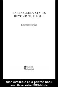 cover of the book Early Greek states beyond the polis