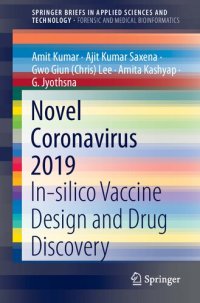 cover of the book Novel Coronavirus 2019: In-silico Vaccine Design and Drug Discovery