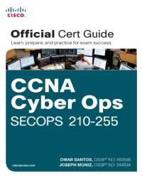 cover of the book CCNA cyber ops SECOPS #210-255 official cert guide