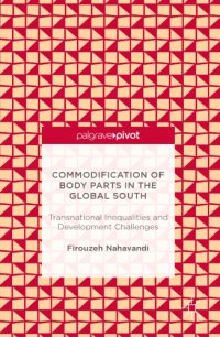 cover of the book Commodification of body parts in the global south: transnational inequalities and development challenges