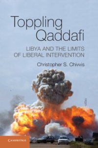 cover of the book Toppling Qaddafi: Libya and the limits of liberal intervention