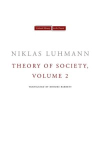 cover of the book Theory of Society, Volume 2