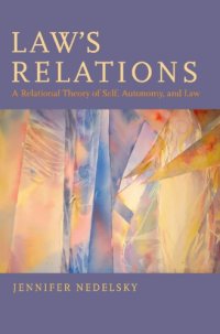 cover of the book Law's relations: a relational theory of self, autonomy, and law