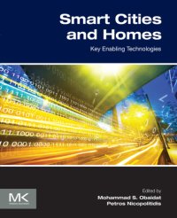 cover of the book Smart cities and homes key enabling technologies