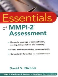 cover of the book Essentials of MMPI-2 Assessment