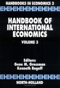 cover of the book Handbook of International Economics, Volume 3 (Handbooks in Economics)