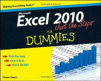 cover of the book Excel 2010 Just the Steps For Dummies
