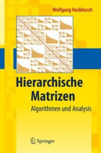 cover of the book Hierarchische Matrizen: Algorithmen und Analysis