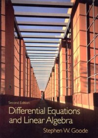 cover of the book Differential Equations and Linear Algebra (2nd Edition)