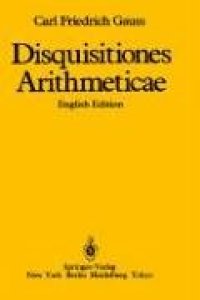 cover of the book Disquisitiones Arithmeticae