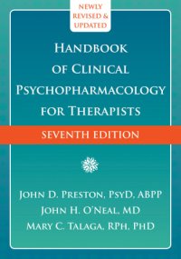 cover of the book Handbook of Clinical Psychopharmacology for Therapists