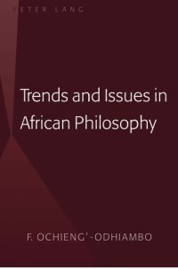 cover of the book Trends and Issues in African Philosophy