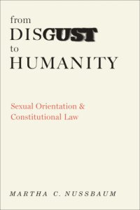 cover of the book From disgust to humanity: sexual orientation and constitutional law