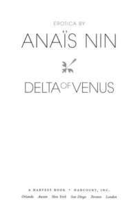 cover of the book Delta of Venus: erotica