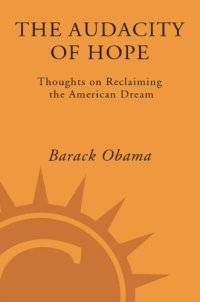 cover of the book The Audacity of Hope