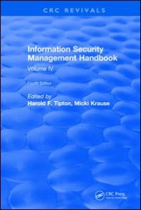 cover of the book Information Security Management Handbook-Volume IV