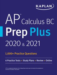 cover of the book AP Calculus BC Prep Plus 2020 & 2021