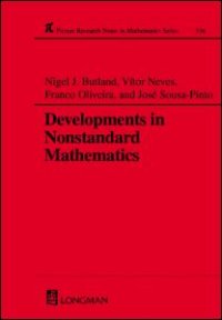 cover of the book Developments in Nonstandard Mathematics