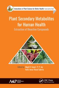 cover of the book Plant Secondary Metabolites for Human Health-Extraction of Bioactive Compounds