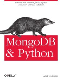 cover of the book MongoDB and Python