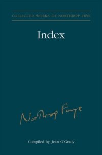 cover of the book Index to the Collected Works of Northrop Frye