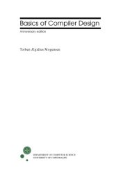 cover of the book Basics of compiler design