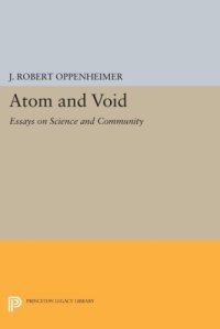 cover of the book Atom and void: essays on science and community